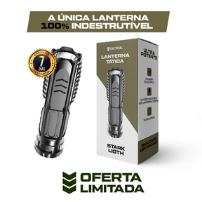 Lanterna Tática Portátil Indestrutível Stark Light®